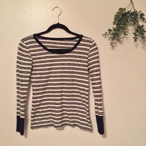 J Crew Striped Top